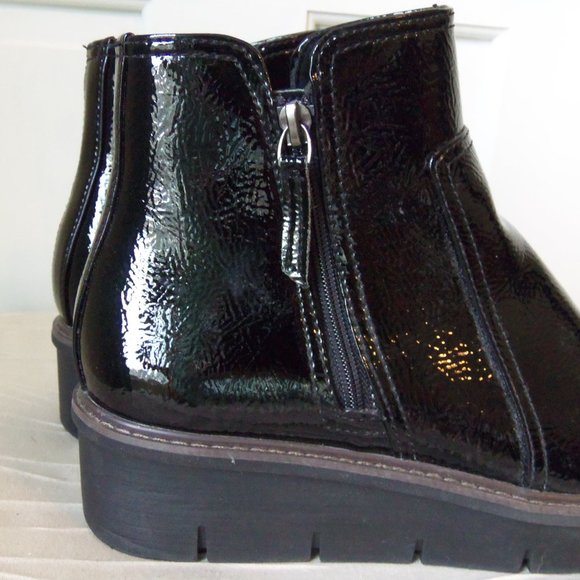 Clarks Black Ankle Boots - Picture 7 of 13